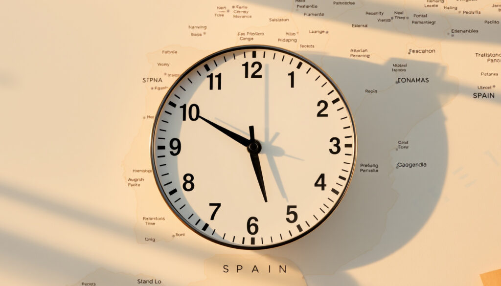Time In Spain Right Now – Live Clock And Time Zone Guide
